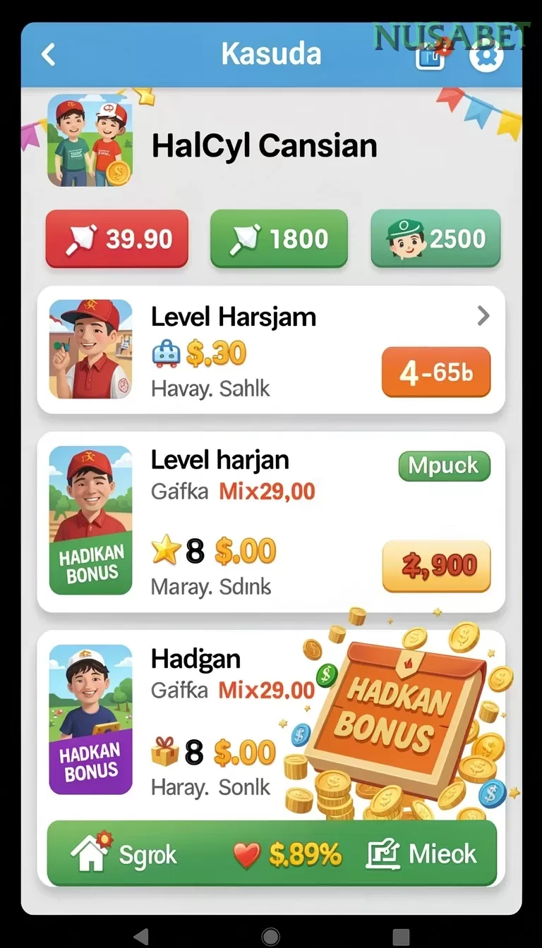 Bonus Spesial Download nusabet APK screenshot